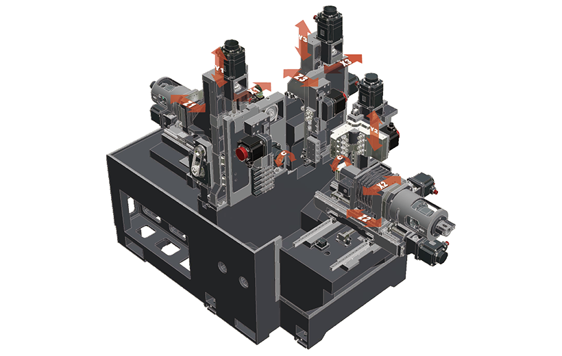 Swiss-Type / Sliding Head - SY3-38BR